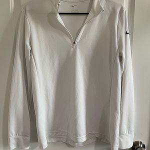 White Nike pullover